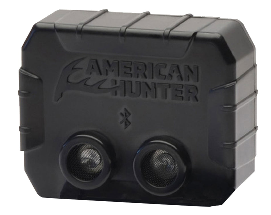 American Hunter AHFMTR Wireless Feeder Level Meter and Timer Bluetooth Black