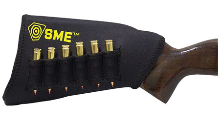 SME Stock Riser Shell Loop Black Neoprene Recoil-Reducing Pad Five Foam Inserts