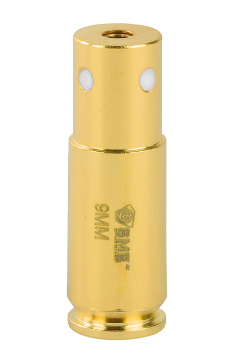 SME XSIBL9MM Laser Bore Sight 9mm Luger Brass Casing