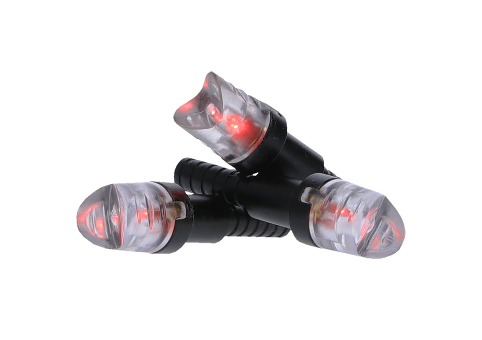 NAP Thunderglo Illuminated Red Nock NAPILLNRD Polycarbonate Aluminum 6 Pack