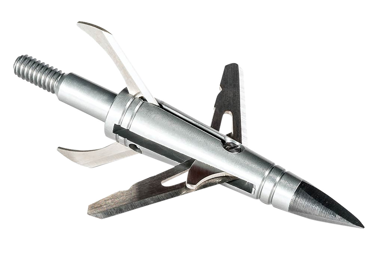 NAP Spitfire Doublecross Broadhead NAP60087 100 Grain 4-Blade No-Fail 3 Pack