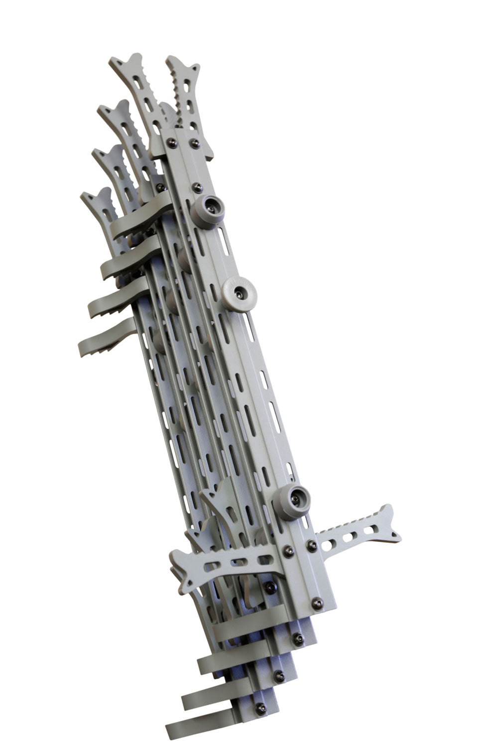 Hawk Helium Climbing Sticks HWKACS4PK Gray Aluminum 4-Pack