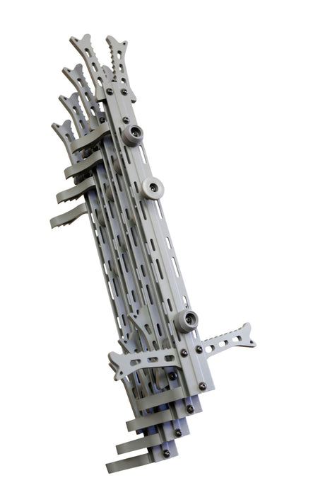 Hawk Helium Climbing Sticks HWKACS4PK Gray Aluminum 4-Pack
