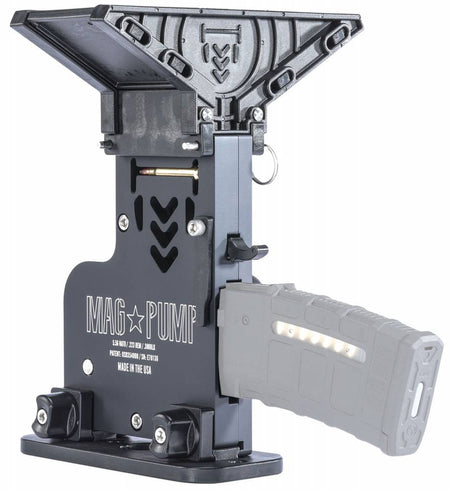 MagPump MPAK47ELITE AK47 Elite Mag Loader 7.62x39 90rd Black Aluminum