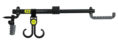 Hawk HWKHA3020 Xtendible Tree Arm Aluminum 8.5" to 16.5" Black