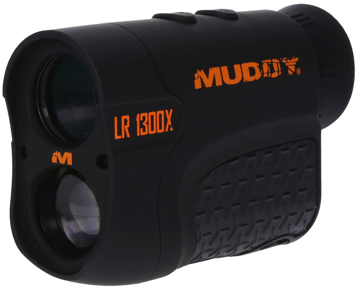 Muddy MUDLR1300X 6x21mm Black Rubber Armor Laser Rangefinder 1300 yds Maximum