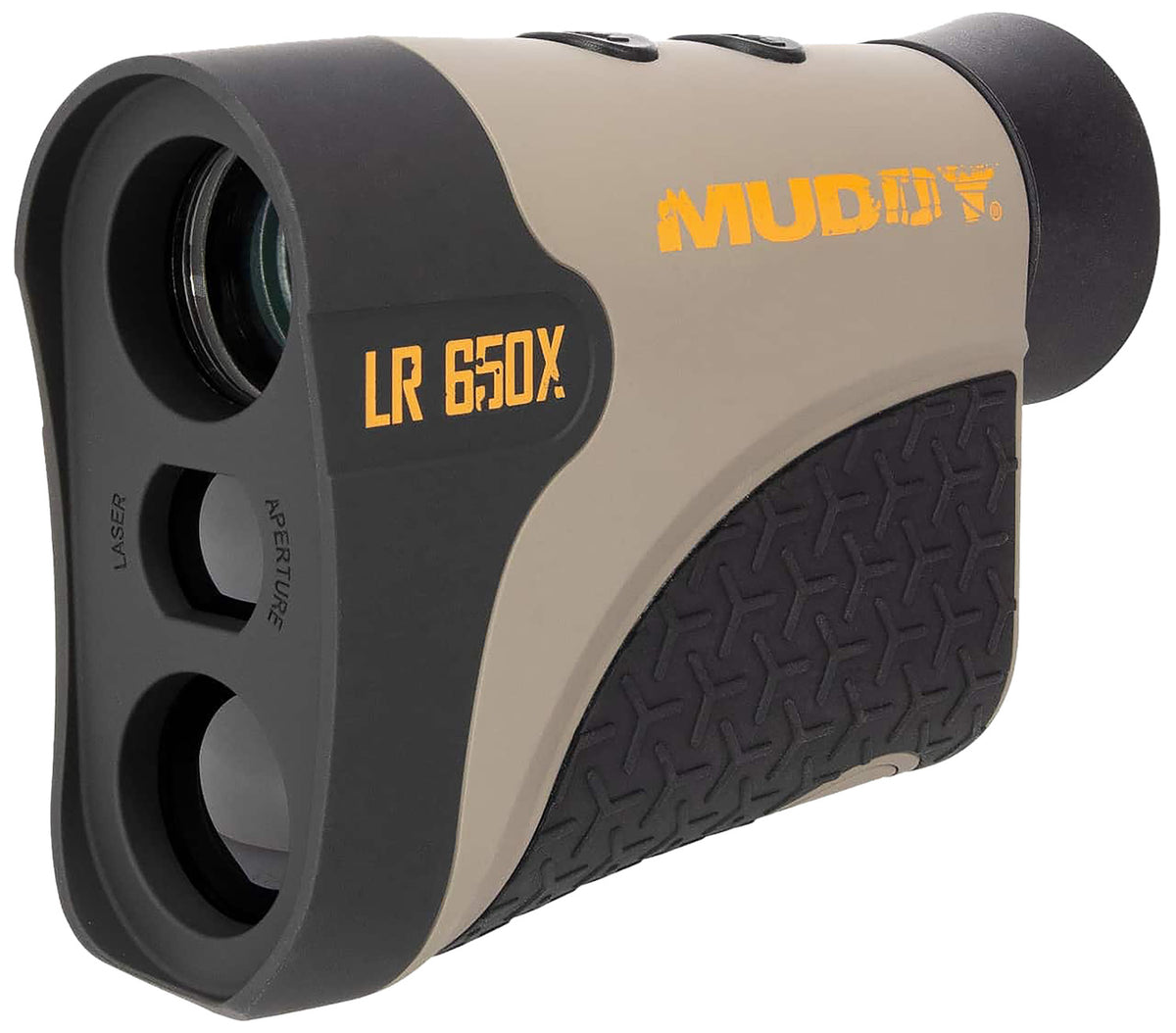 Muddy MUDLR650X 6x26mm Black Rubber Armor Laser Rangefinder 650 yds Maximum