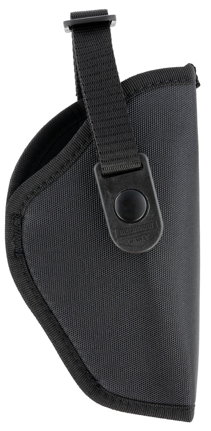 Birchwood Casey NH07 Black Nylon OWB Belt Loop Holster Size 07 4-5" Semi-Auto Ambidextrous