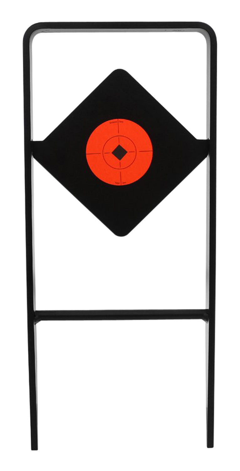 Birchwood Casey World of Targets Ace of Diamonds Centerfire AR500 Steel Impact Target Black/Red Diamond 0.50" Thick