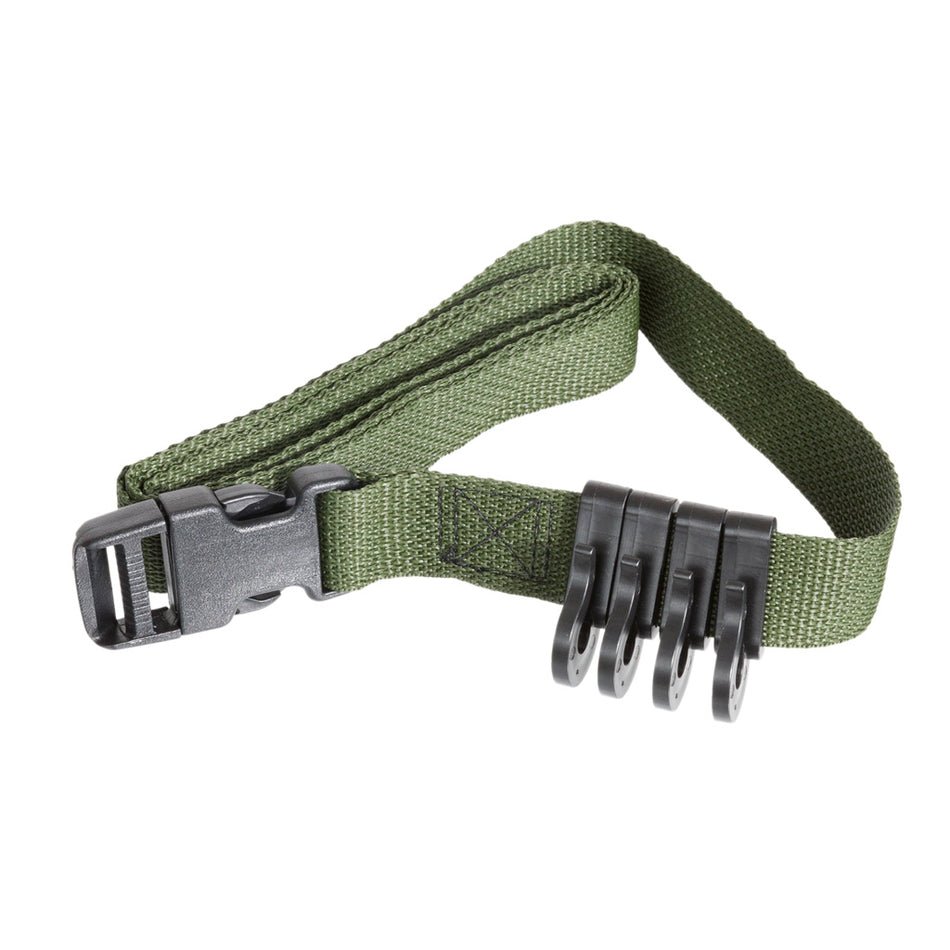 Third Hand Lightweight Accessory Belt Black 5 ft. with 4 Quick-Attach Clips