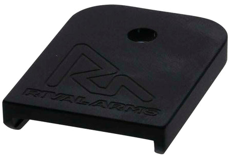 Rival Arms RA70G001A CNC Machined Aluminum Magazine Baseplate for Glock Black Anodized