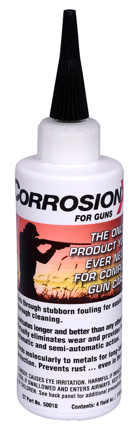 CorrosionX Ultimate CLP 50010 4 oz Squeeze Bottle Gun Cleaner and Lubricant
