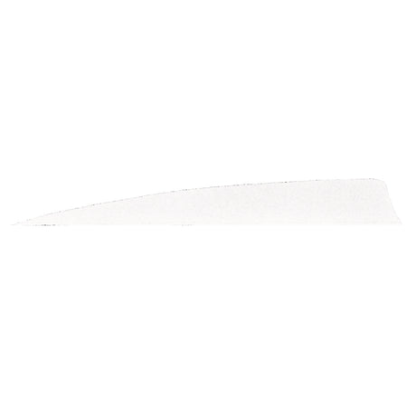 Gateway Shield Cut White Arrow Feathers 5 Inch Left Wing 50-Pack