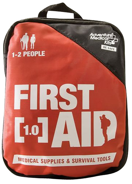 Adventure Medical Kits Adventure 1.0 Black/Red First Aid Kit for Outdoor Activities