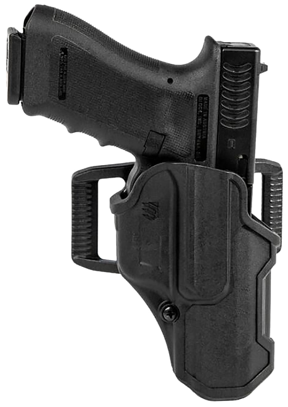 Blackhawk T-Series L2C OWB Polymer Belt Clip Holster w/Belt Loops Compatible with Glock 43/43X/Kahr PM Right Hand