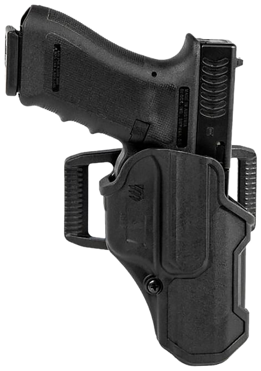 Blackhawk T-Series L2C OWB Light Bearing Polymer Belt Clip Holster for Glock 17/19/22/23/31/32/45/47 Right Hand