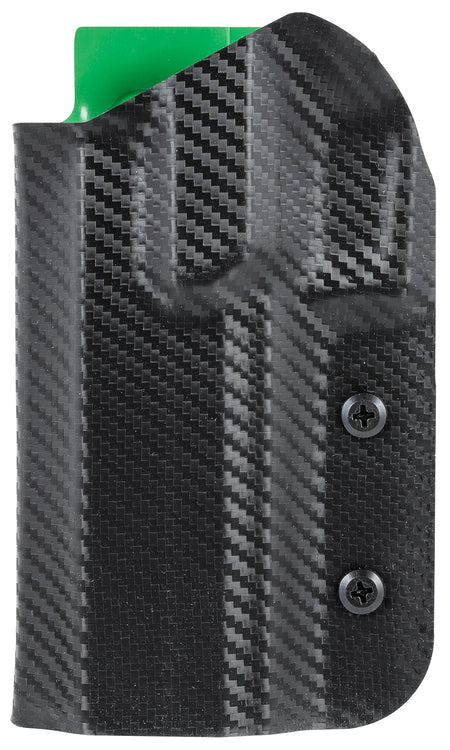 Uncle Mike's Outside Waistband Range Holster Black/Green Boltaron Left Hand Sig X5 Fit
