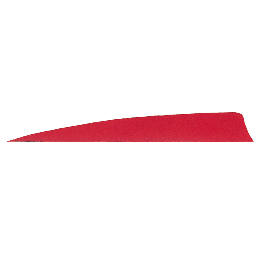 Gateway Shield Cut Red Arrow Feathers 5 Inch Right Wing 50-Pack