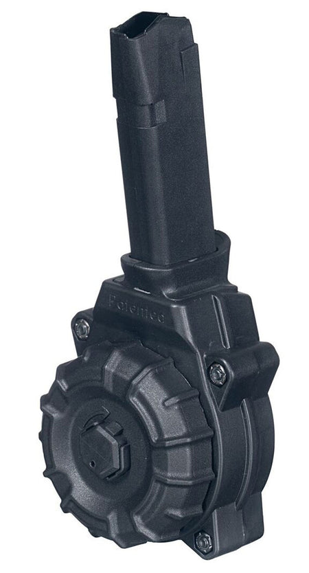 ProMag DRMA35 Drum Replacement 30rd 9mm Luger for Glock 43X/48 Black Polymer