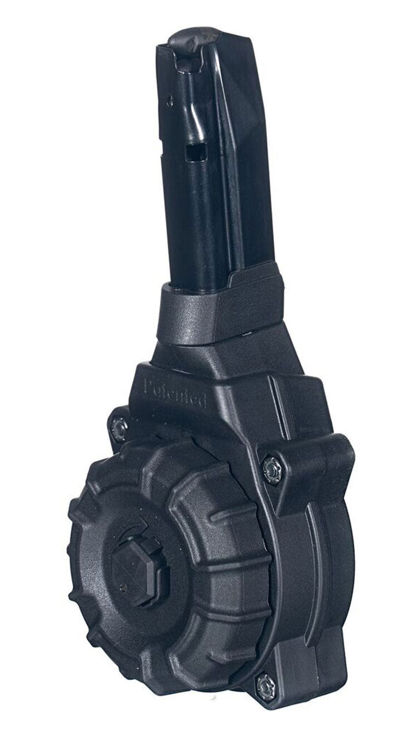 ProMag DRMA33 9mm Luger 30rd Drum Mag for Sig P365/P365XL Black DuPont Zytel