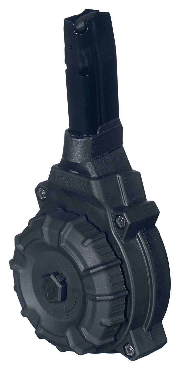 ProMag DRMA32 9mm Luger 50rd Drum Mag for Sig P365/P365XL Black DuPont Zytel