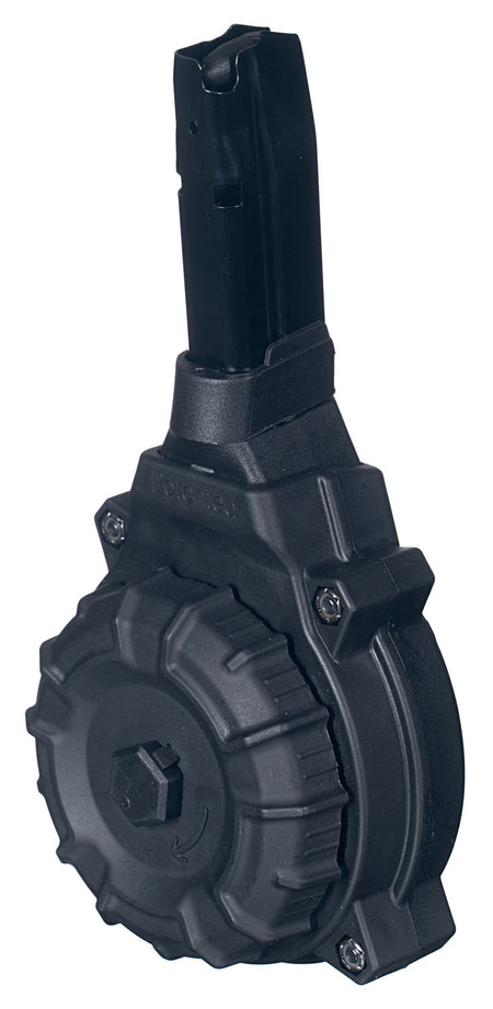 ProMag DRMA32 9mm Luger 50rd Drum Mag for Sig P365/P365XL Black DuPont Zytel