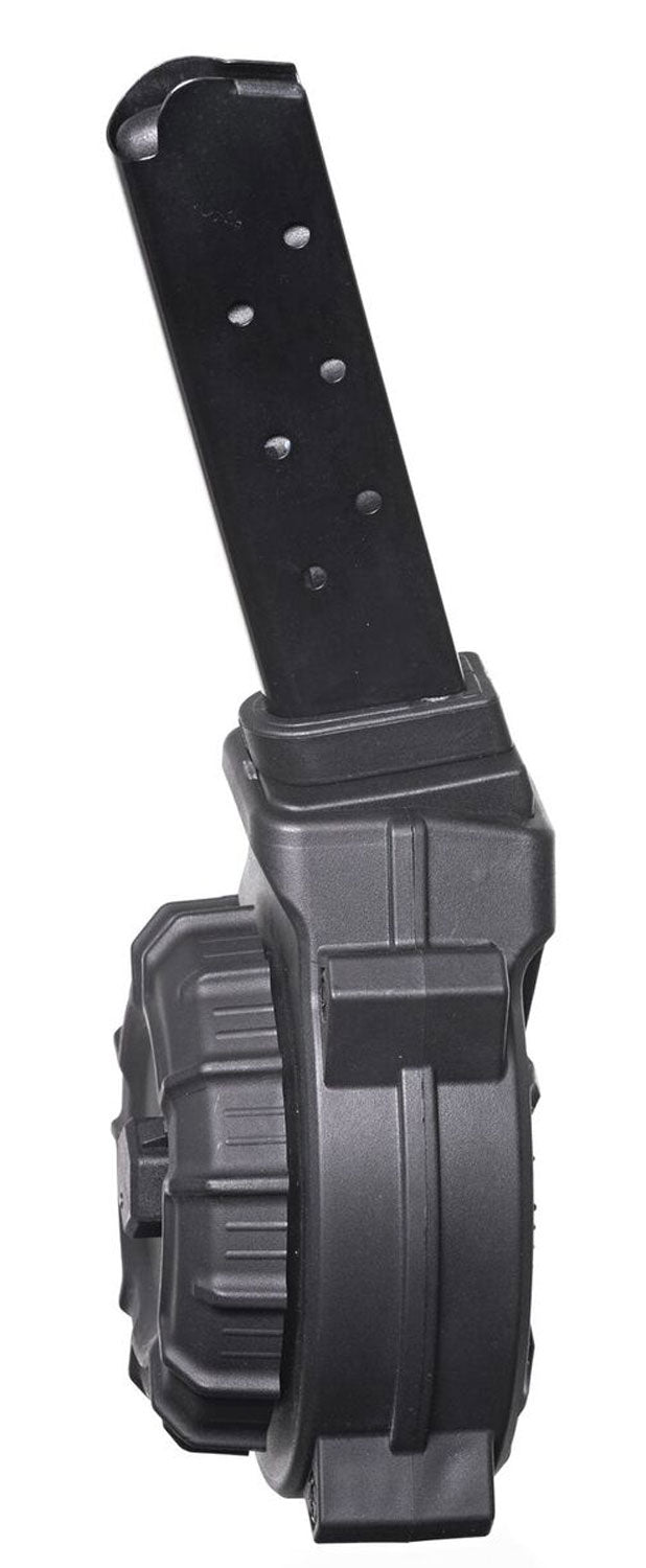 ProMag DRMA31 9mm Luger 30rd Drum Mag for S&W M&P Shield Black DuPont Zytel