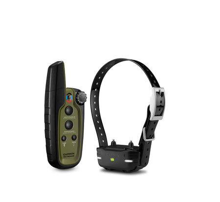 Garmin Sport PRO System Green Handheld & Collar Bundle BarkLimiter LED Lights 0.75 Mile Range