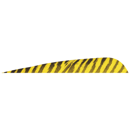 Gateway Parabolic Barred Yellow Arrow Feathers 5 Inch Right Wing 50-Pack
