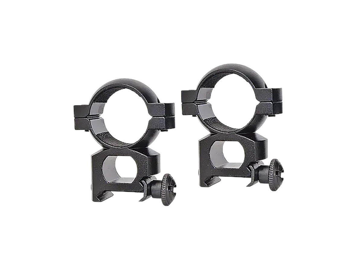Traditions A798DS Quick Peep 1-Inch Matte Black Aluminum Scope Ring Set Weaver