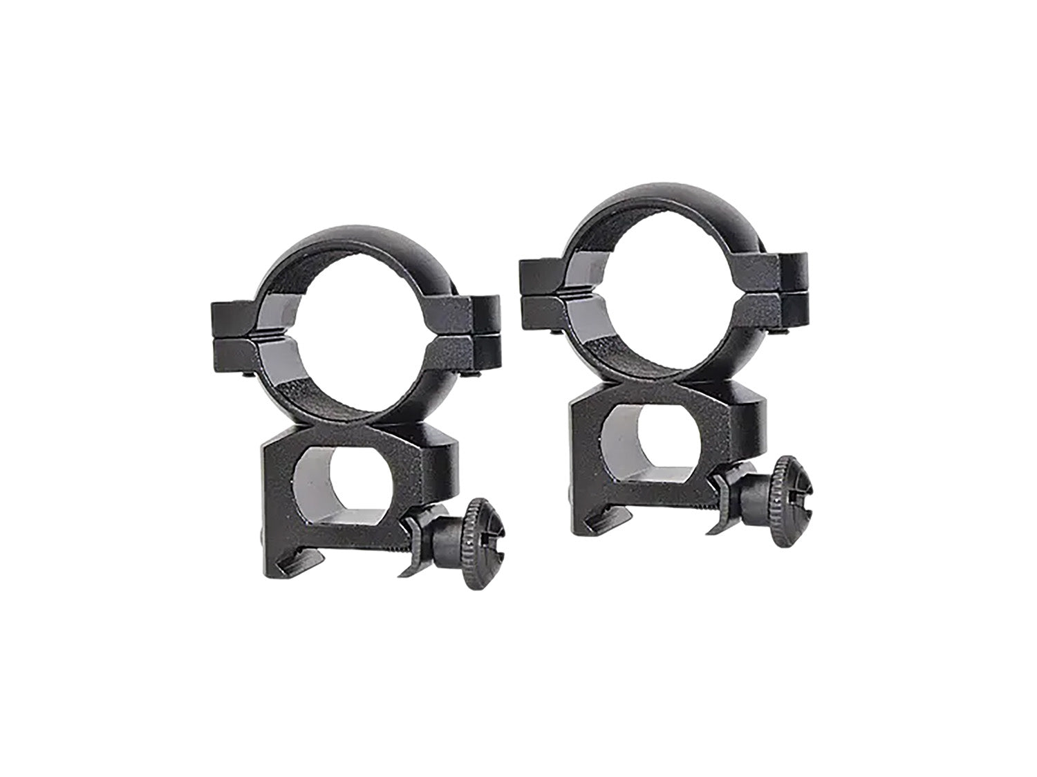 Traditions A798DS Quick Peep 1-Inch Matte Black Aluminum Scope Ring Set Weaver