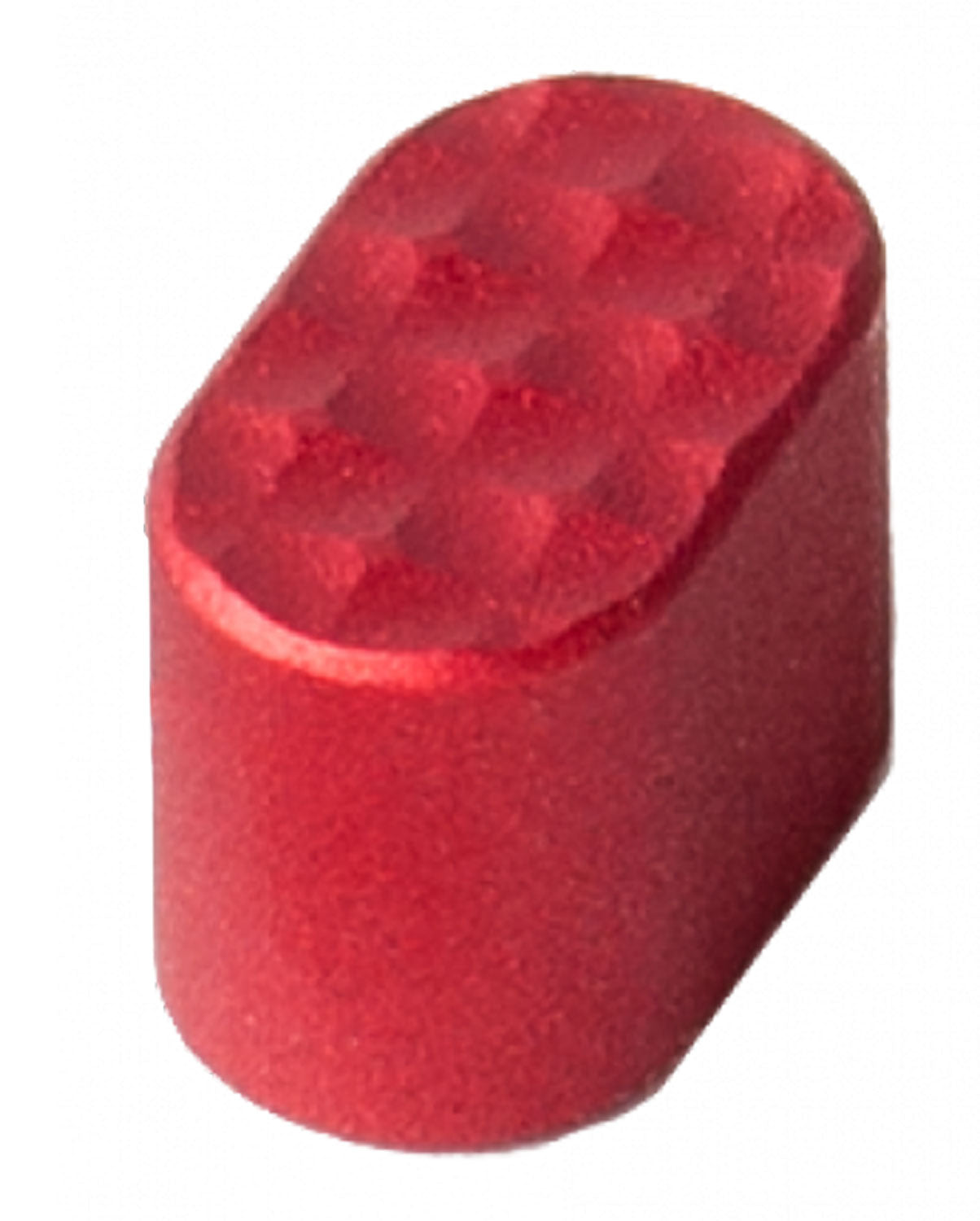Seekins Precision Billet AR Magazine Release Button, Red Anodized 6061-T6 Aluminum