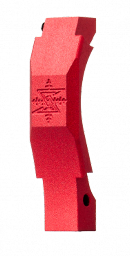 Seekins Precision Red Anodized Aluminum Billet Trigger Guard for AR Rifles