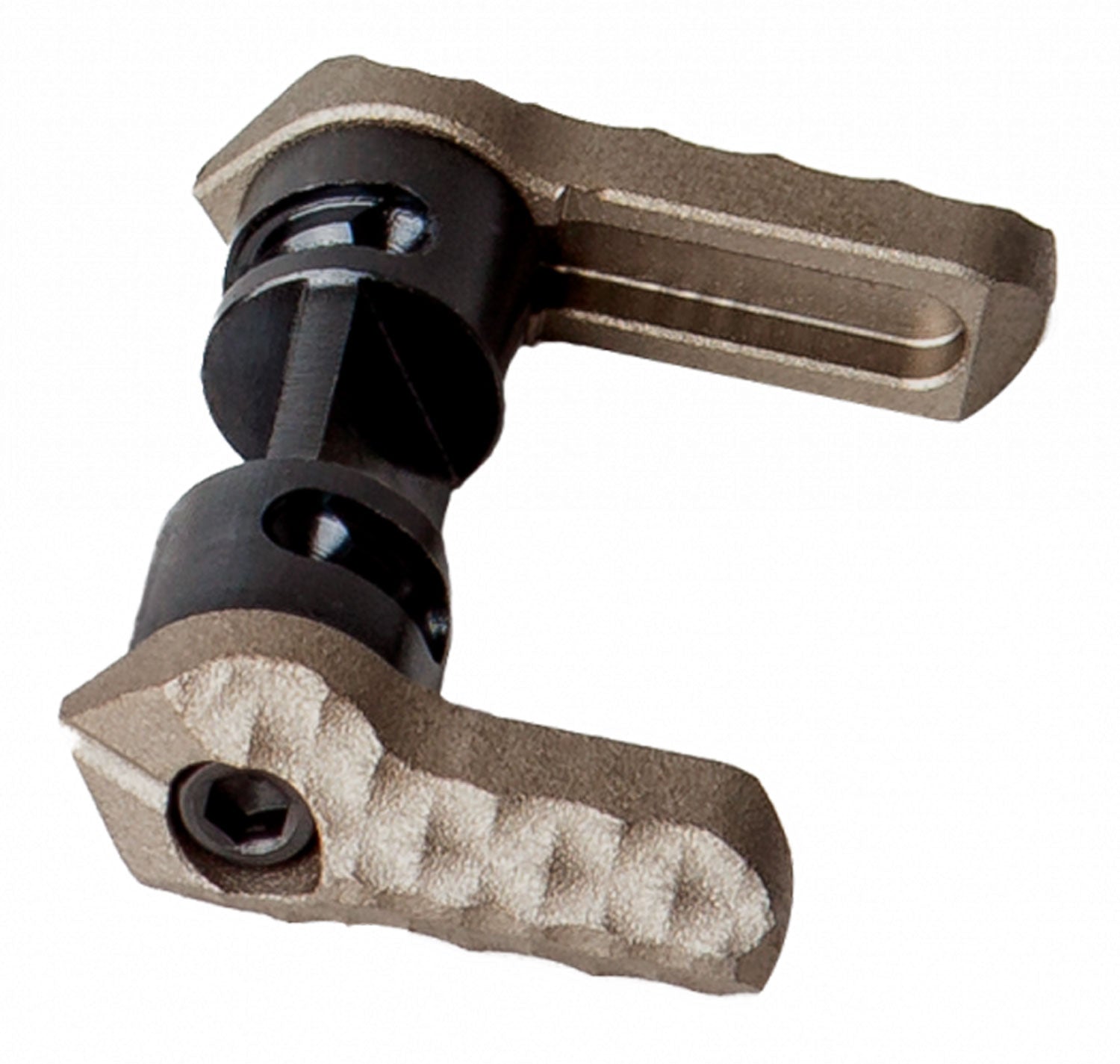 Seekins Precision Flat Dark Earth Aluminum Ambidextrous 60/90 Degree Safety Selector for AR