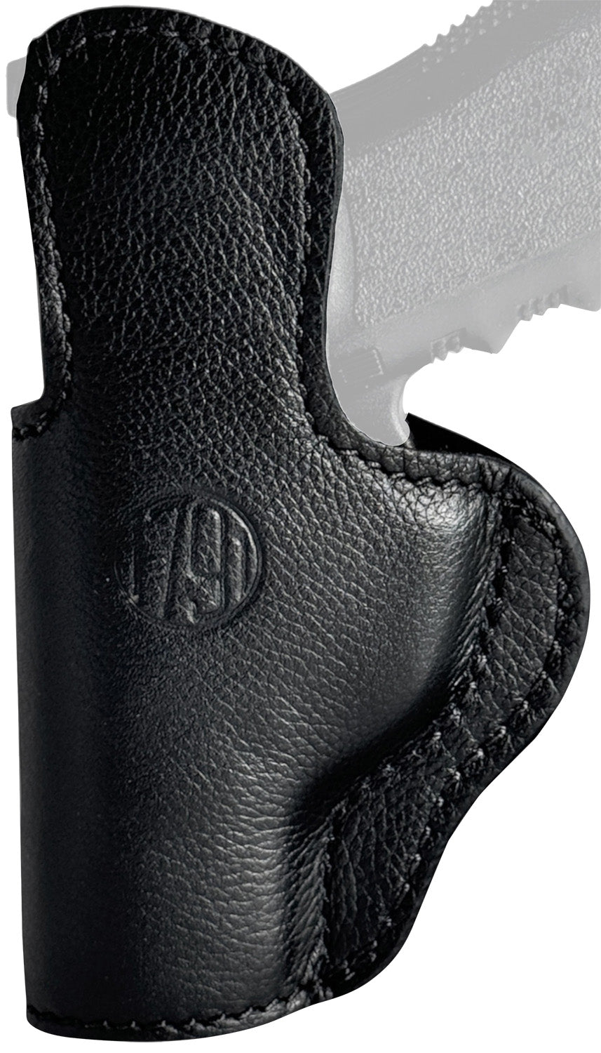1791 Ultra Custom IWB Holster Size 04 Night Sky Black Leather Compatible w/Glock 17/S&W M&P Shield/Springfield XD RH