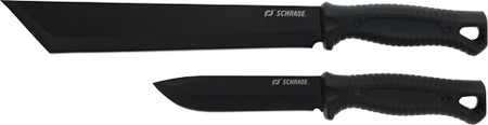 SCHRADE KNIFE MACHETE/KNIFE COMBO 2 SHEATHS PROMO Q4 26'<