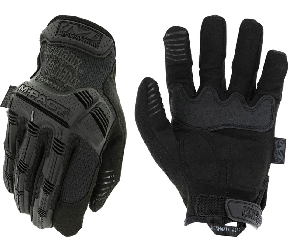Mechanix Wear M-Pact Covert Gloves Black Synthetic Leather/Armortex XL MPT-55-011