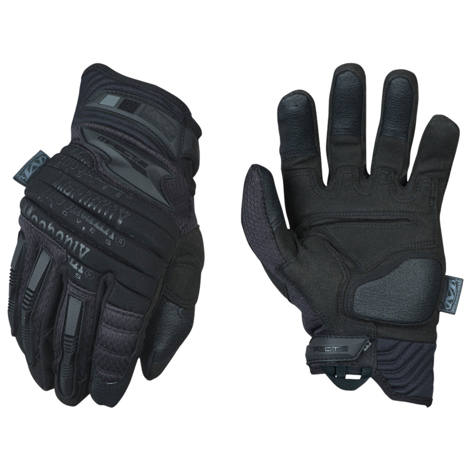 Mechanix Wear M-Pact 2 Covert Tactical Gloves Black Large Velcro Closure MP255010