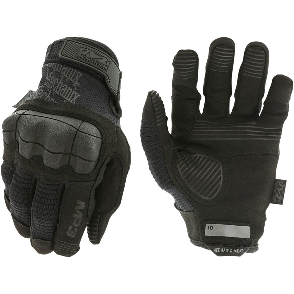 Mechanix Wear M-Pact 3 Tactical Combat Gloves Black XL Velcro Closure MP355011