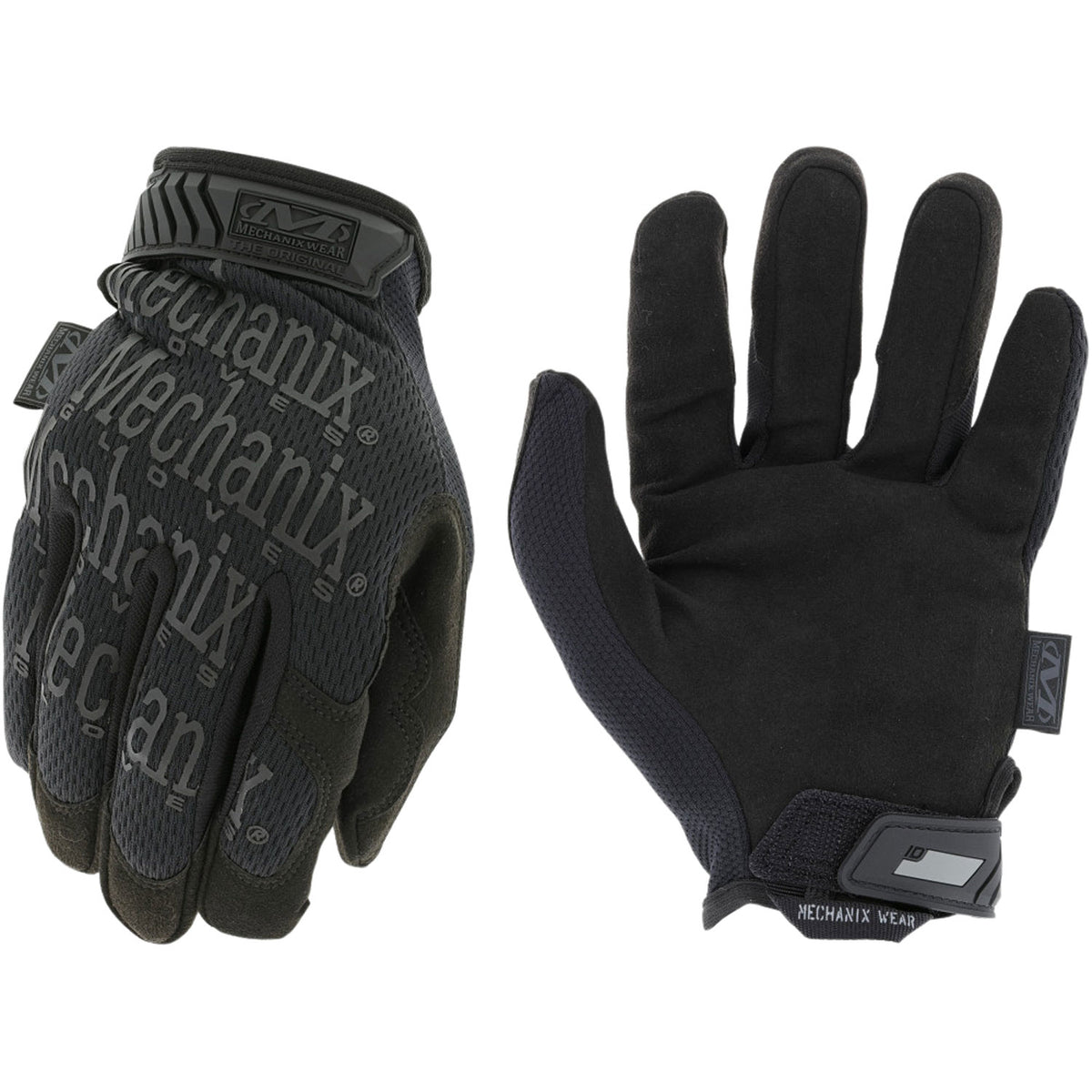 Mechanix Wear Original Covert Gloves Black Synthetic Leather 2XL Velcro MG55012