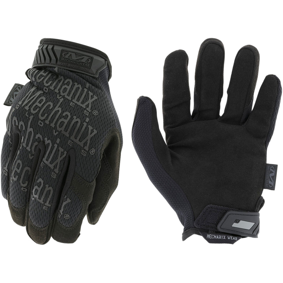 Mechanix Wear Original Covert Gloves Black Synthetic Leather 2XL Velcro MG55012
