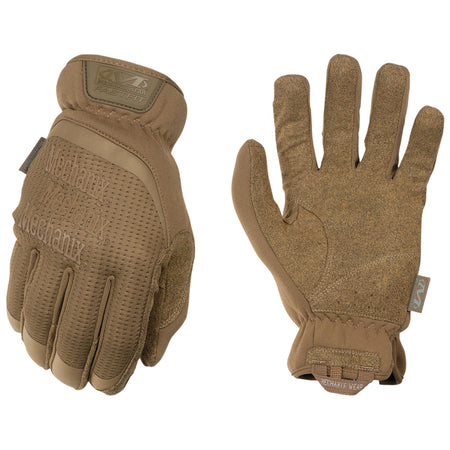 Mechanix Wear FastFit Coyote Touchscreen Synthetic Leather Small Tactical Gloves