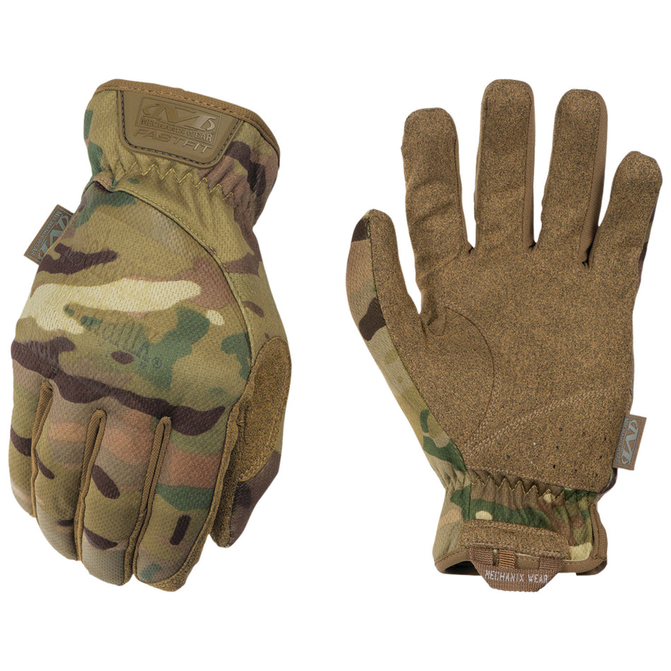 Mechanix FFTAB-78-011 FastFit Tactical Glove XL MultiCam Synthetic Leather Touchscreen