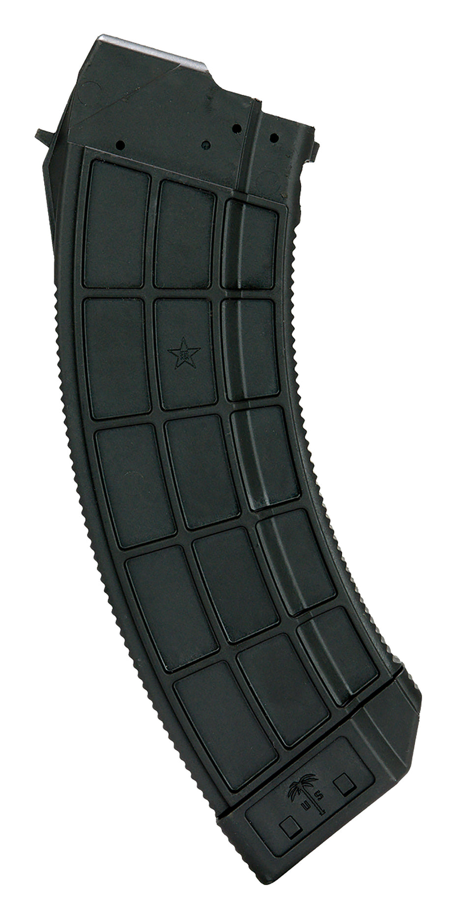 US Palm MA943A 7.62x39mm 30-Round AK-47 Polymer Magazine in Black