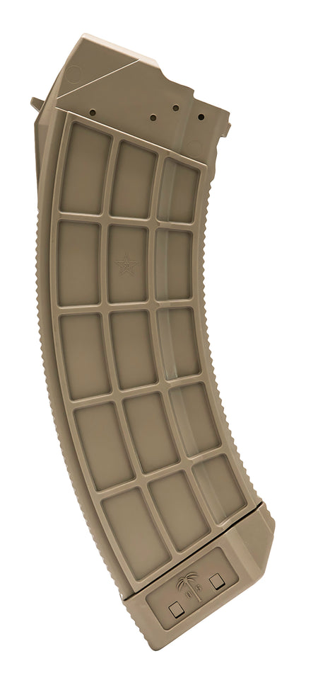 US Palm MA944A Standard AK-47 Magazine 30rd 7.62x39mm FDE Polymer Finish