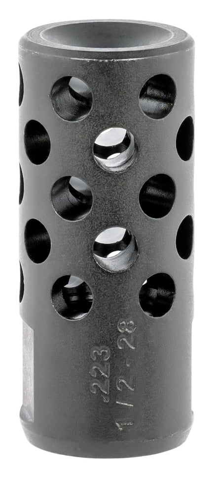 Ruger Radial Ported Muzzle Brake for .223 Rem/5.56 NATO AR-556, Black Oxide Steel, 1.75" OAL