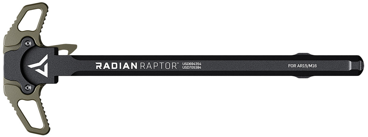 Radian Weapons Raptor AR-15 Ambi Charging Handle OD 7075 Aluminum Mil-Spec