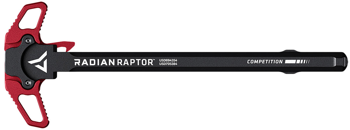 Radian Weapons Raptor Competition AR-15 Ambi Charging Handle Red Anodized