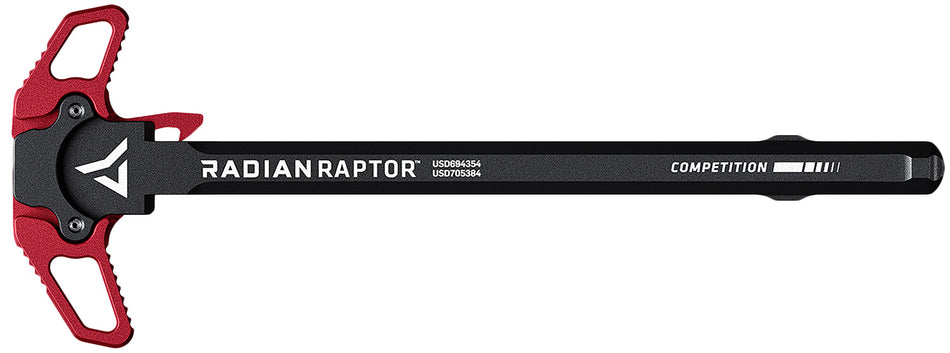 Radian Weapons Raptor Competition AR-15 Ambi Charging Handle Red Anodized