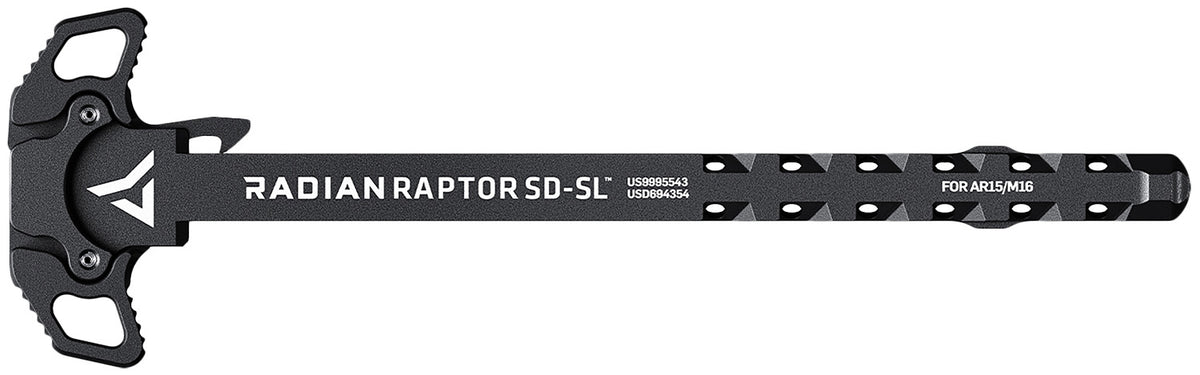 Raptor SD-SL Ambi Charging Handle Slim Line Black Suppressor Optimized AR-15/M16